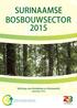 SURINAAMSE BOSBOUWSECTOR 2015