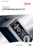 Pikaopas VLT HVAC Basic Drive FC 101