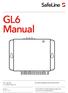 GL6 Manual. Innovation brought to you from Tyresö Sweden. GSM-vaihtoehto
