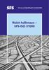 Kasvua ja kilpailukykyä standardeilla. Riskit hallintaan SFS-ISO 31000