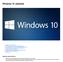 Windows 10 -pikaohje. Ohjelmien käynnistäminen