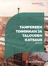 TAMPEREEN TOIMINNAN JA TALOUDEN KATSAUS 8/2019