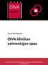 OIVA-klinikan valmentajan opas Tietotekniikka- ja kommunikaatiokeskus Tikoteekki, Kehitysvammaliitto ry