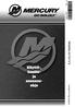 8M , 8, 9.8, 9.9 TwoStroke. Käyttö-, huoltoja. asennusohje. 2018, Mercury Marine