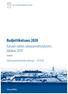 Budjettikatsaus 2020 Katsaus valtion talousarvioesitykseen, lokakuu 2019