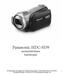 Panasonic HDC-SD9 suomenkielinen käyttöopas