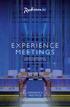 EXPERIENcE meetings. ainekset tulokselliseen ja energisoivaan kokoukseen
