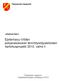 Tampereen kaupunki. Johanna Narvi. Epilänharju Villilän pohjavesialueen lämmitysöljysäiliöiden kartoitusprojekti 2010, vaihe II