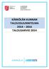 KÄRKÖLÄN KUNNAN TALOUSSUUNNITELMA 2014 2016 TALOUSARVIO 2014