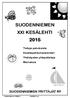 SUODENNIEMEN XXI KESÄLEHTI 2015