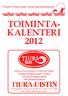 TOIMINTA- KALENTERI 2012