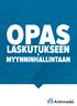 OPAS LASKUTUKSEEN MYYNNINHALLINTAAN