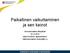 Paikallinen vaikuttaminen ja sen keinot. Aivovammaliiton liittopäivät 24.10.2014 Maria Finström, järjestösihteeri Näkövammaisten Keskusliitto ry