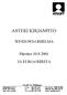 ASTERI KIRJANPITO WINDOWS-OHJELMA. Päivitys 10.9.2001 JA EURO-OHJEITA