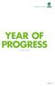 YEAR OF PROGRESS VUOSIKERTOMUS