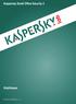 Kaspersky Small Office Security 2 Käyttöopas