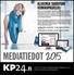 KP24.fi on Keski-Pohjanmaan Kirjapaino Oyj:n lehtien yhteinen verkkopalvelu. Kävijöitä 2013: keskimäärin 75 000 yksilöityä kävijää. (Google Analytics)