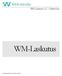 WM-Laskutus 3.2 Käyttöohje. WM-Laskutus. Web-Media 2002, 2003, 2004, 2005, 2006, 2007