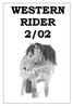 WESTERN RIDER 2/02 1