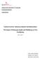 Työhyvinvoinnin vaikutus yrityksen kannattavuuteen. The Impact of Employee Health and Wellbeing on Firm Profitability