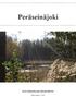 Peräseinäjoki KYLÄMATKAILURAPORTTI