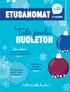 Tule joulu. huoleton. Etusanomat 11-12/2014. Ilouutisia! Nostimme Perusnetin nopeutta puheliittymissä. Sivu 3