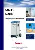 ULT- LAS. laserkäryn poistoon. Puh. (03. Puhdas ilma, tehokas tuotanto. LAS -sarja on suunniteltu erityisesti laserprosesseihin.