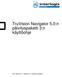 TruVision Navigator 5.0:n päivityspaketti 3:n käyttöohje