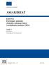 ASIAKIRJAT. ESITYS Euroopan unionin yleiseksi talousarvioksi varainhoitovuodeksi 2016 NIDE 5 EUROOPAN KOMISSIO COM(2015) 300 FI 24.6.