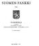 SUOMEN PANKKI VUOSIKIRJA. SUOMEN PANKIN T ALOU STIETEELLlNEN TUTKIMUS LAITO S HELSINKI 1967 47. VUOSIKERTA LAATINUT