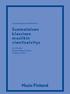 Tunnuslukuja ja tutkimuksia 1. Suomalaisen klassisen musiikin vientiselvitys