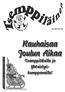 Tsemppiläinen 3/2004. Rauhaisaa Joulun Aikaa. Tsemppiläisille ja Yhteistyökumppaneille!