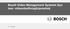 Bosch Video Management Systemt System -videonhallintajärjestelmä. Käyttöopas