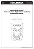 Art. 15-280 Multimeter pocket Taskukokoinen digitaalinen testilaite Lommemultimeter