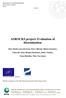 ASROCKS project: Evaluation of dissemination