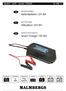 Batteriladdare 12V 8A. Akkulaturi 12V 8A. Smart Charger 12V 8A