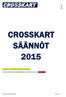 CROSSKART SÄÄNNÖT 2015