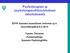 Psykoterapian ja psykoterapeuttikoulutuksen rahoituksesta EFPP Suomen kansallinen verkosto ry:n neuvottelupäivä 8.2.2013