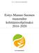 Esitys Manner-Suomen maaseudun kehittämisohjelmaksi 2014 2020