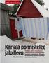 Karjala ponnistelee. jaloilleen. heijastuu myös takapajuiseen Karjalan tasavaltaan. Elintaso on kohonnut etenkin suurissa kasvukeskuksissa.