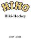 Hiki-Hockey 2007-2008