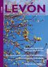 LEVÓN. Aluekeskusohjelmassa kehitetään osaamisintensiivisiä aloja. Elämä on laiffii 1/2008. Maaseudun kehittäjät Suomen kierroksella