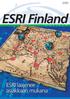 2/05. ESRI Finland. u u t i s e t. asiakkaan mukana