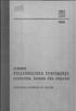 TILASTOLLINEN VUOSIKIRJA SUOMEN STATISTISK ÅRSBOK FÖR FINLAND STATISTICAL YEARBOOK OF FINLAND