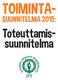 TOIMINTA- Toteuttamissuunnitelma SUUNNITELMA 2015: JYY