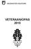 KAUNIAISTEN KAUPUNKI VETERAANIOPAS 2015