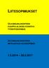 LIITESOPIMUKSET 1.3.2014 28.2.2017 ULKOMAANLIIKENTEEN KAUPPA-ALUKSIA KOSKEVA TYÖEHTOSOPIMUS MATKUSTAJA-ALUSSOPIMUS