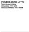 POHJOIS-SAVON LIITTO. Toimintasuunnitelma talousarvio 2002 sekä taloussuunnitelma 2003-2004