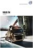 Volvo Trucks. Driving Progress VOLVO FM TUOTEOPAS