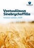 Vastuullisuus Sinebrychoffilla. Katsaus vuoteen 2009